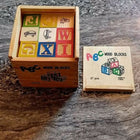 Wooden Alphabets with Box: Durable, brightly colored alphabet letters in a wooden box for fun, educational play. Perfect for early learners!