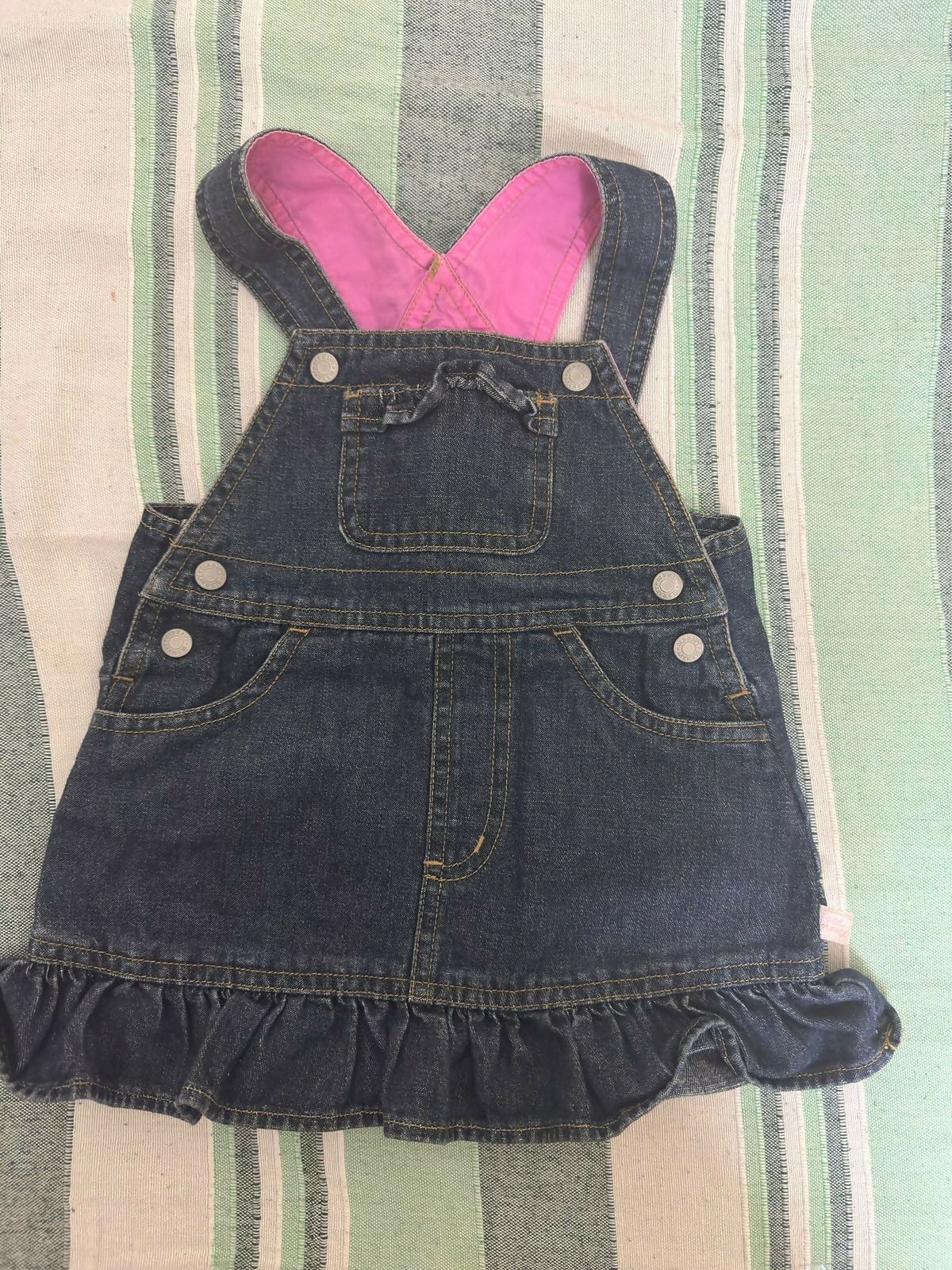 OLD NAVY Denim Frock/Dress – Casual, Trendy & Comfortable for Kids