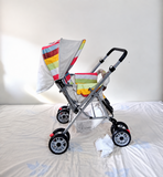 R for Rabbit Chocolate Ride Rainbow Baby Stroller Pram Reversible Recline B153