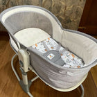 The Mastela Deluxe 6-in-1 Multifunction Bassinet is the all-in-one solution that grows with your baby, offering comfort, safety, and convenience in every stage of development!