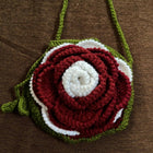Crochet Handmade Flower Shape Sling Bag