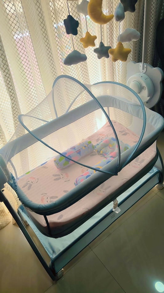 MEE MEE 'S Automatic Electric Cradle cum Bassinet