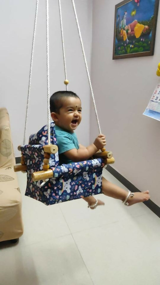 Cradle your baby in comfort, the traditional way—with VIRUKSHAM.

