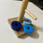 Combo of B4 BRAIN Shape Sorter / B4 BRAIN Wooden Curved Dowel