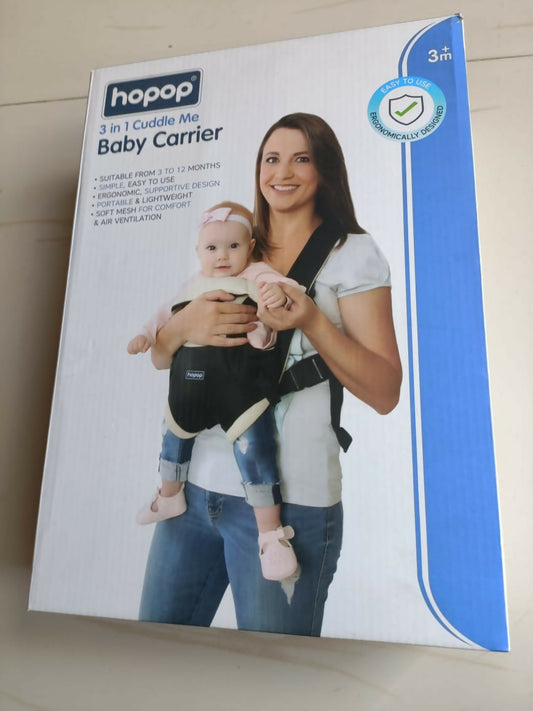 Stay close to your baby while staying active with the HOPOP 3-in-1 Baby Carrier, offering comfort, versatility, and convenience for parents on the go.