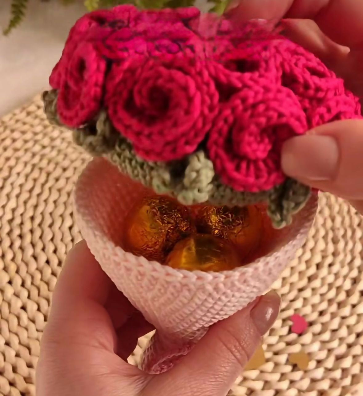 A bundle of love wrapped in sweetness, softness, and blooms.

