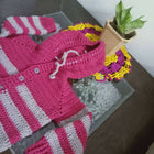 Crochet baby hoodies
