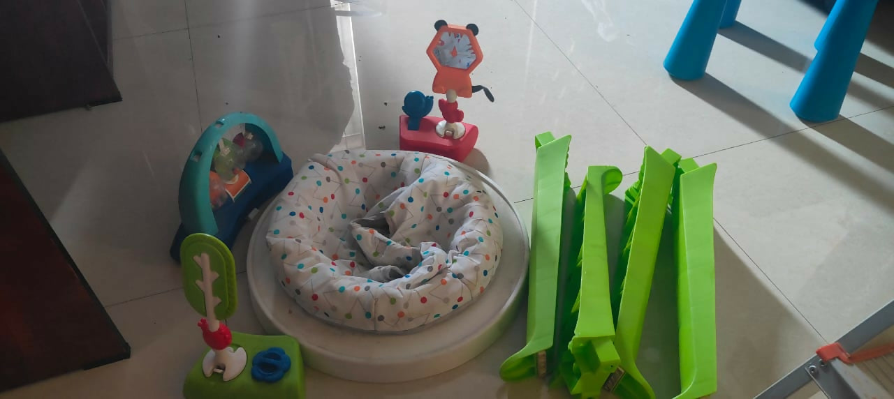 Fisher-Price 3-in-1 activity center – fun, developmental toy that grows with your baby from sitting to standing play.