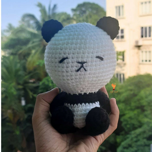 Crochet Panda Plushie