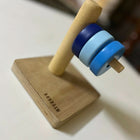 Combo of B4 BRAIN Shape Sorter / B4 BRAIN Wooden Curved Dowel