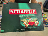 Scrabble board game box 