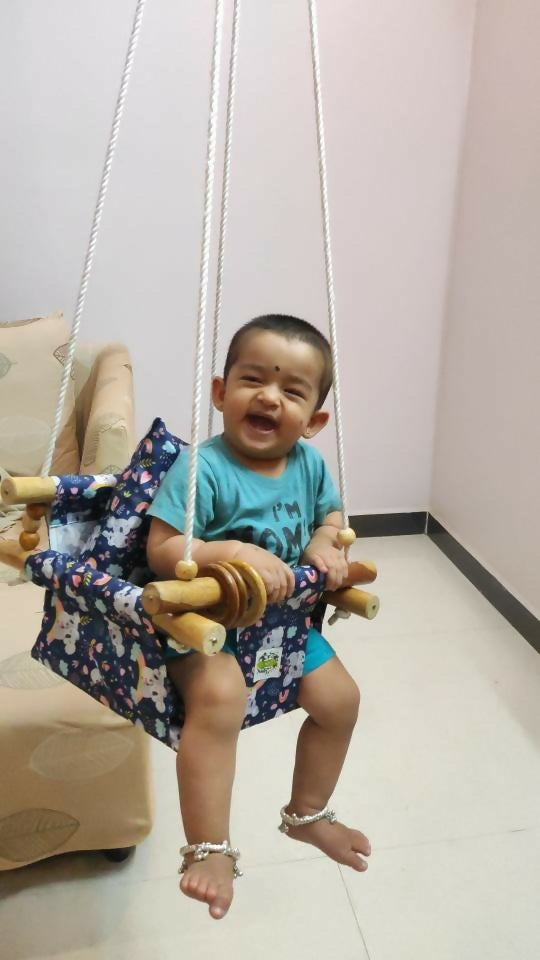 Cradle your baby in comfort, the traditional way—with VIRUKSHAM.

