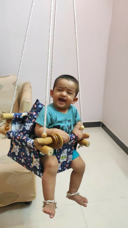 Cradle your baby in comfort, the traditional way—with VIRUKSHAM.

