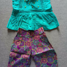 Adorn your baby girl with the FAB INDIA Ethnic Top and Pant set – a stylish and comfortable outfit featuring vibrant colors and intricate designs, perfect for festive occasions and family gatherings.