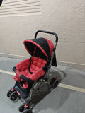 LUVLAP STARSHINE Baby Stroller/ Pram, Red 
