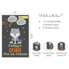 ZOOPLAY Toddler Milestone Cards - Pack of 24