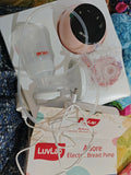 Experience effortless and comfortable milk expression with the LUVLAP Automatic Breast Pump, featuring adjustable suction levels, a soft silicone massage cushion, and a compact, portable design.
