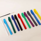 These crayons feature a twistable mechanism that eliminates the need for sharpening. By twisting the bottom of the crayon, you can expose more crayon lead, making it convenient and mess-free.