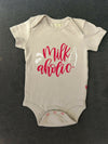 Nino Bambinos Baby Unisex Romper, 9-12 Months. Beige and dark Pink. Soft Comfortable Fabric