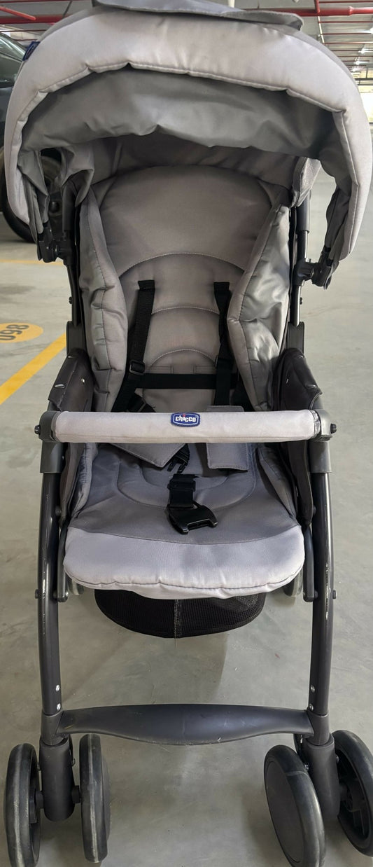 CHICCO  Simplicity Baby Stroller/Pram, Grey 