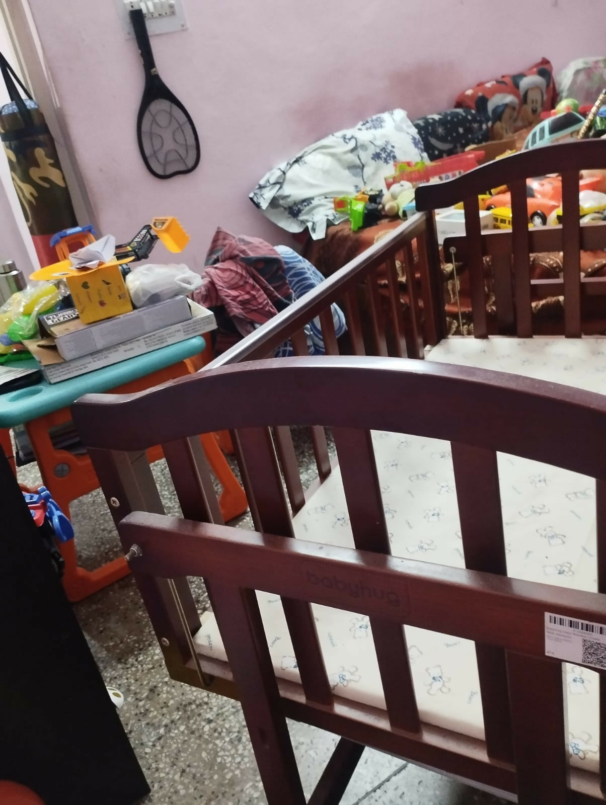 BABYHUG IONIA  Wooden Cradle 