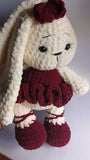 Handmade Crochet Bunny Plushie – Soft, Safe & Adorable Toy for Babies and Kids