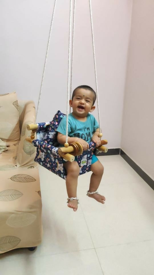 Cradle your baby in comfort, the traditional way—with VIRUKSHAM.


