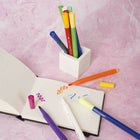Erasable Gel Pen Set for Kids Best Gel Pens for Smooth Writing FunBlast Cartoon gel Pen is lightweight, Slim design &amp; easy grip which makes it perfect for long hours of writing.