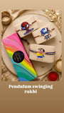 Trendy Swinging Pendulum Rakhi Collection