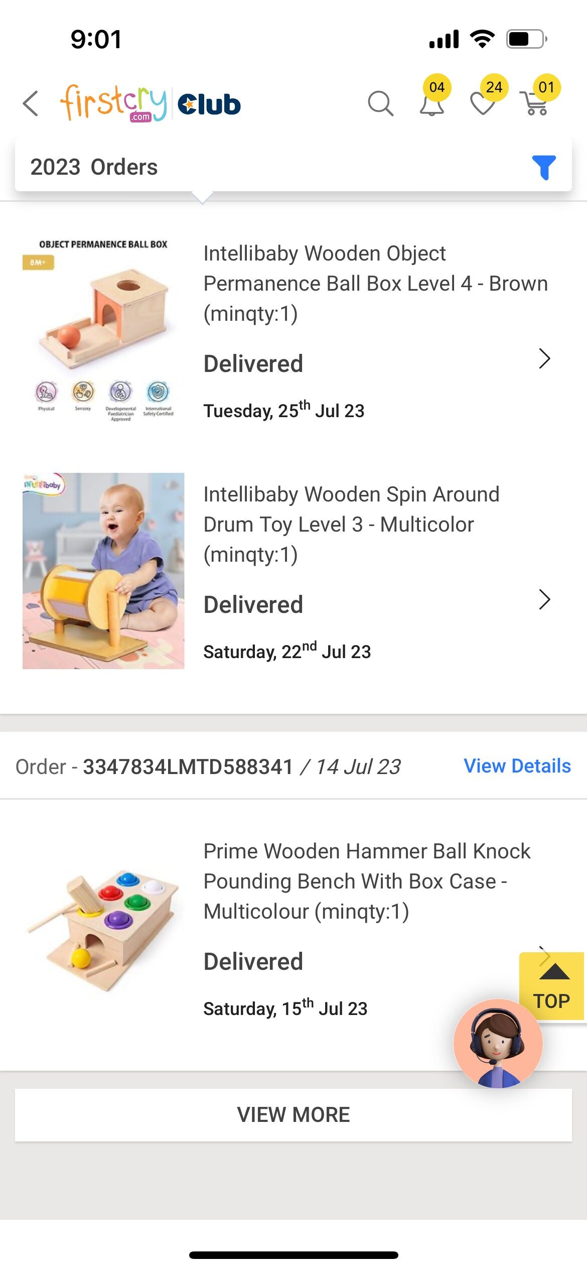 Montessori toys for babies (Combo of 4) - PyaraBaby