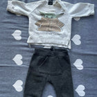 STAR WARS Newborn woolen dress TShirt and Shorts (Imported from USA) - PyaraBaby