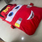 Transform bedtime into a thrilling adventure with the Red Toy Car Bed with Attached Blanket – a vibrant and cozy race car bed that ensures your child stays warm and secure all night.