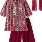 BABYHUG Kurti Plazo Set with Dupatta