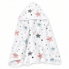 Muslin Cotton Hooded Towel | 70X70 Cm | Single Layer Towel