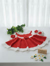 Frock/Dress, Band and Booties Set for Baby Girl