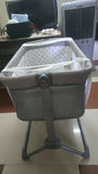 R FOR RABBIT Hop A Little Baby Cot Bedside Bassinet for Kids
