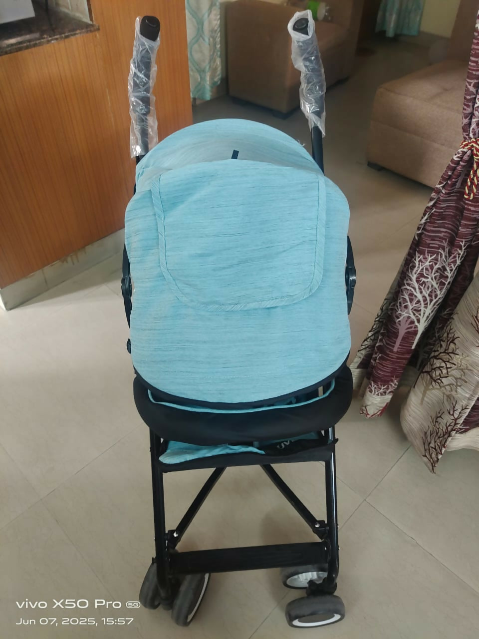 LuvLap City Buggy stroller – compact, reclining, and travel-friendly pram for growing babies.

