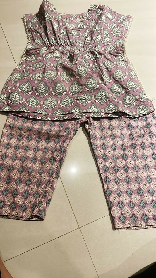 Dress your baby girl in style with our Kurta and Pant Set, offering comfort and elegance for every occasion.