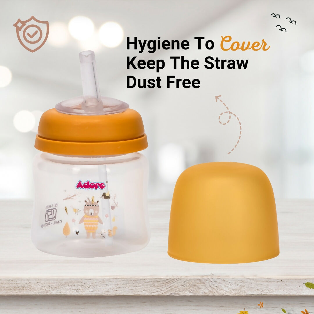 ADORE Lota Widneck Straw Sipper- Spill Proof - 125ml - PyaraBaby