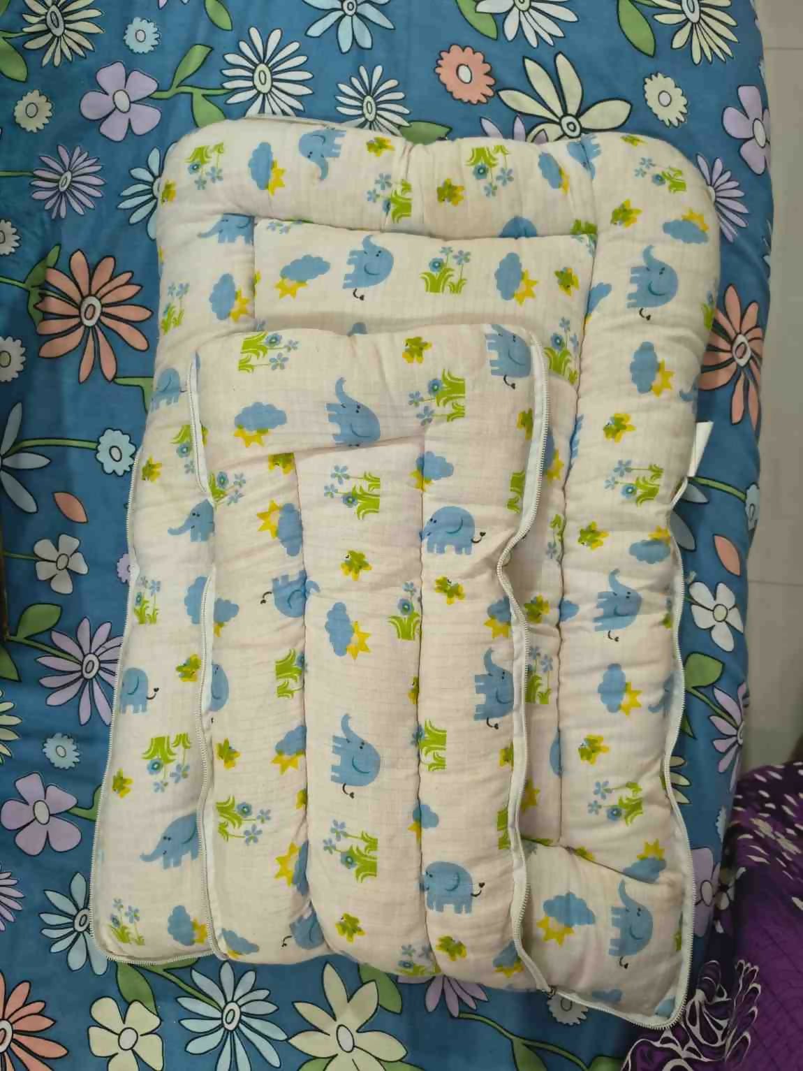 Baby bedding set with soft mattress, pillow, bedding essentials, and cozy fabric designed to provide comfort, support, and a restful sleeping environment for babies.