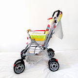 R for Rabbit Poppins Stroller Reclining Travel Pram + Free Mosquito Net