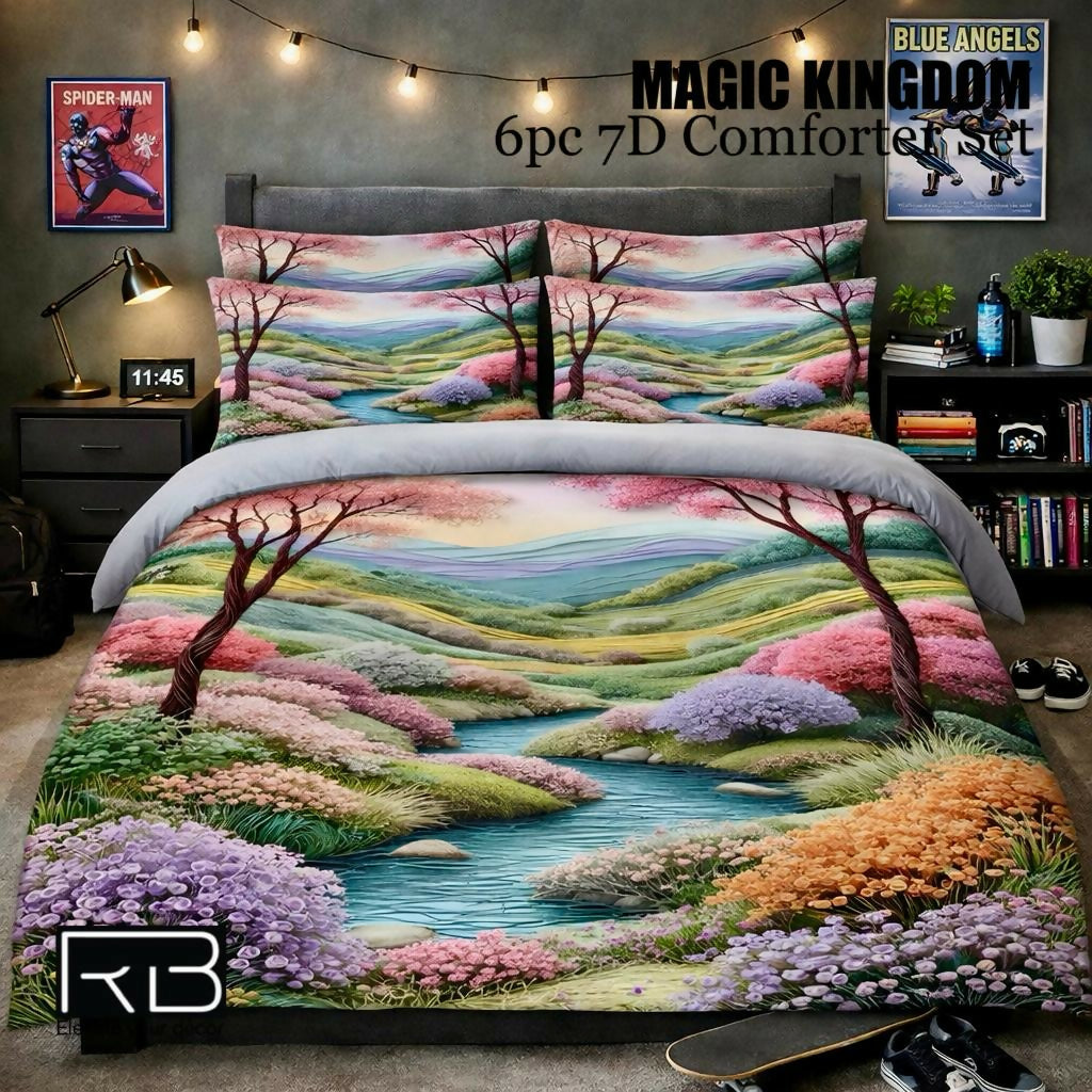 6 piece comforter set