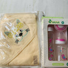 Hoody Towel and Bottle set - PyaraBaby