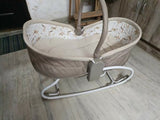 Buy Babyhug Opal 3 in 1 Cozy Manual Rocker cum Sleeper – Versatile Baby Rocker with Mosquito Net, Soothing Vibrations & Music

