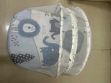 Babyhug Mattress Set with Mosquito Net Elephant Print - Multicolor