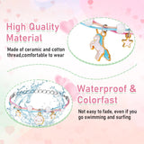 Made with quality enamel pendent and metal connector and hook, these bracelet for girl kids are designed to be sturdy and long-lasting. 