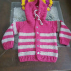 Crochet baby hoodies