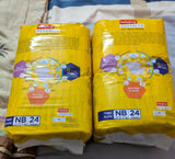 Buy Babyhug Advanced Pant Style Diapers – New Born (NB) – Soft, Absorbent, and Gentle Diapers for Newborns

