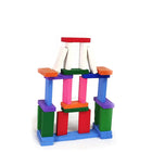 Wooden Dominos blocks - Multicoloured - 100 pcs