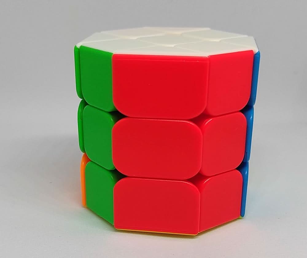 GENERIC 3x3 Stickerless Barrel Speed Cube
